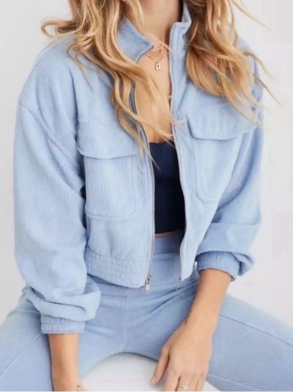 Aerie Cropped Jacket